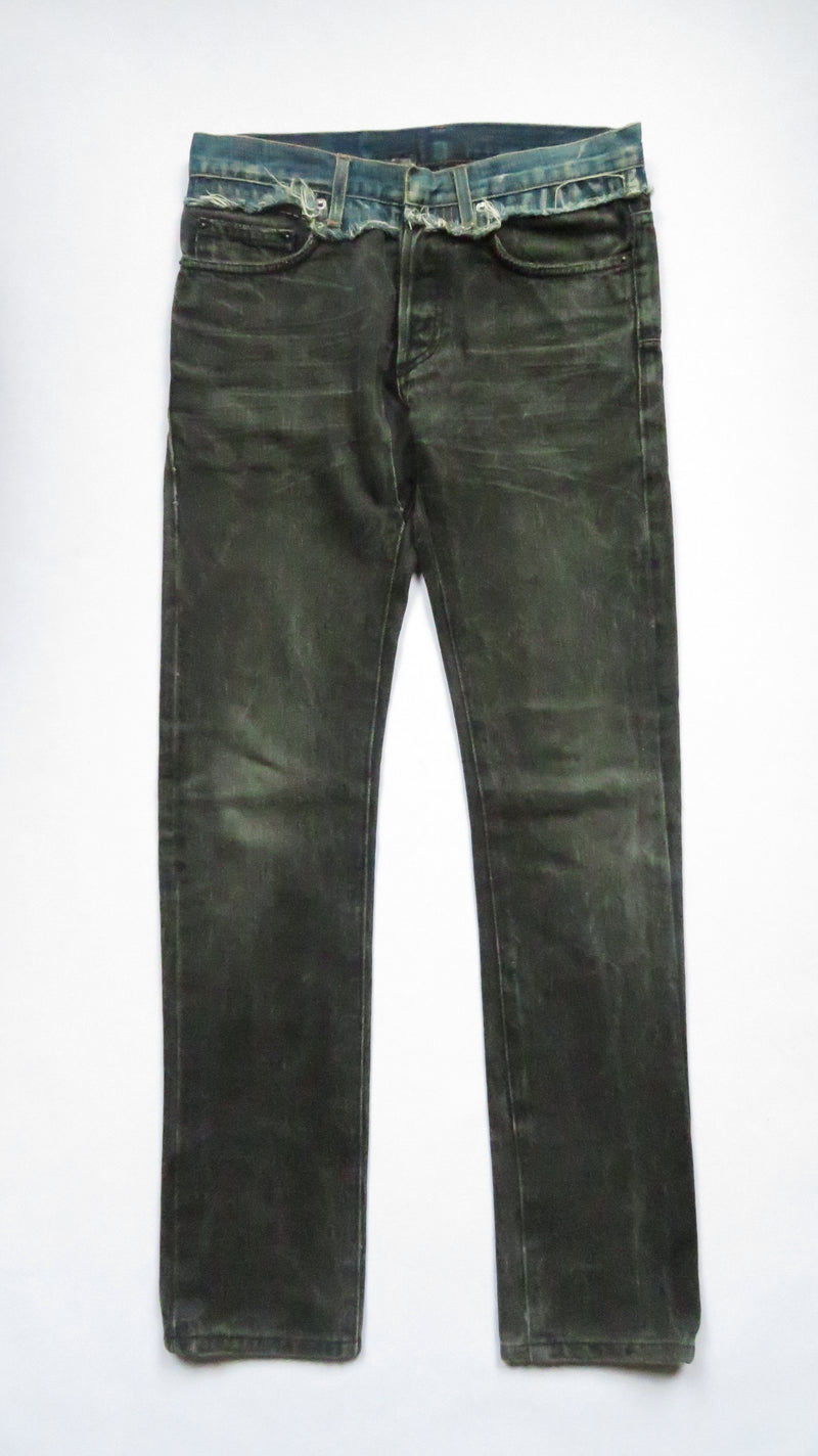 Dior Homme AW06 Cummerbund Denim
