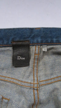 Dior Homme AW10 Indigo Clawmark Denim