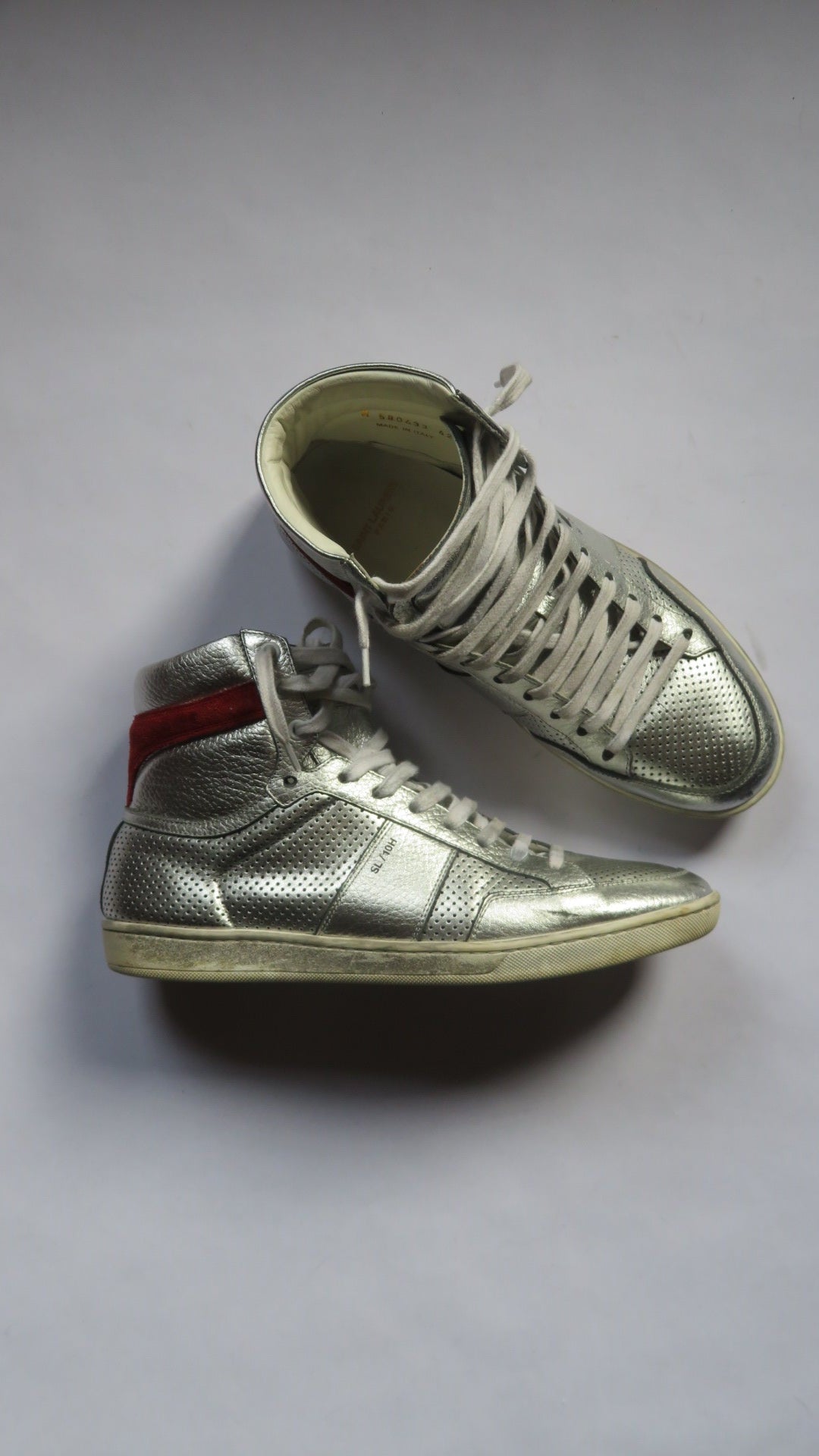 Saint Laurent SL10 Hi-Top Sneaker by Hedi Slimane