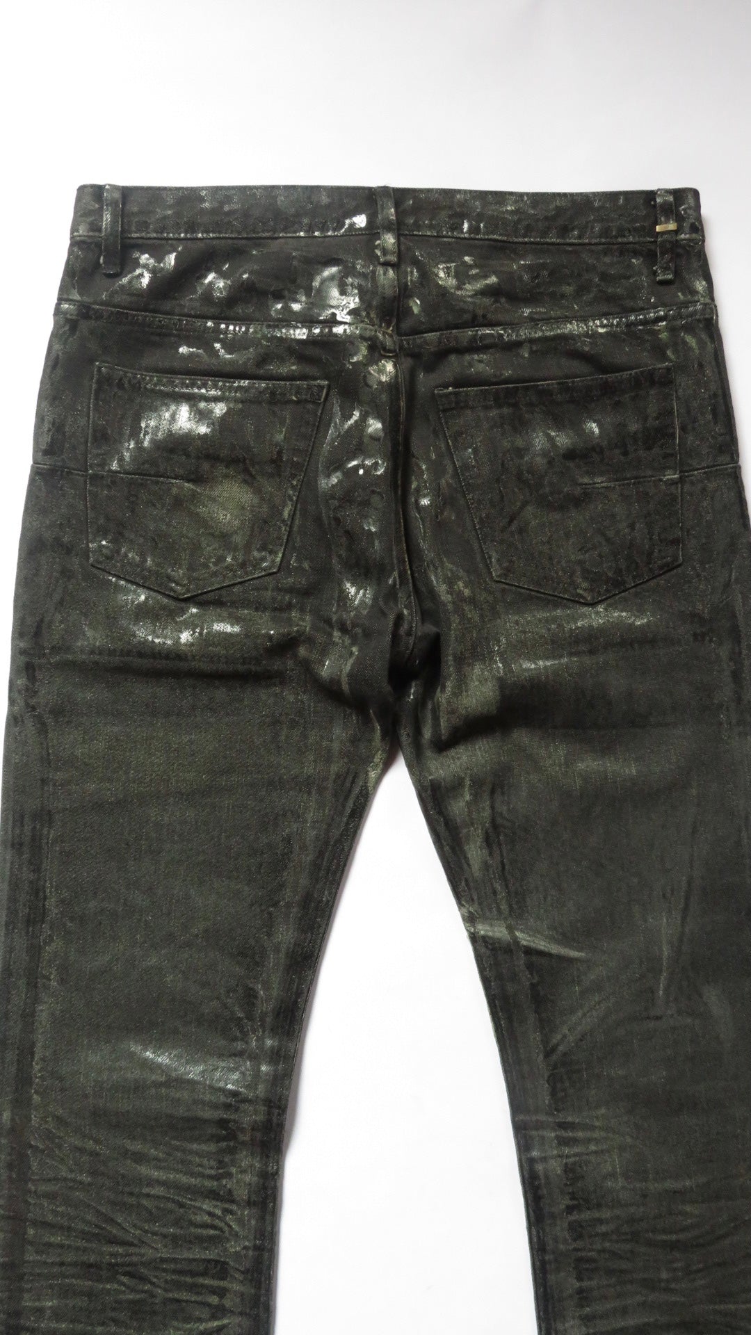 Dior Homme AW04 Black Luster Denim