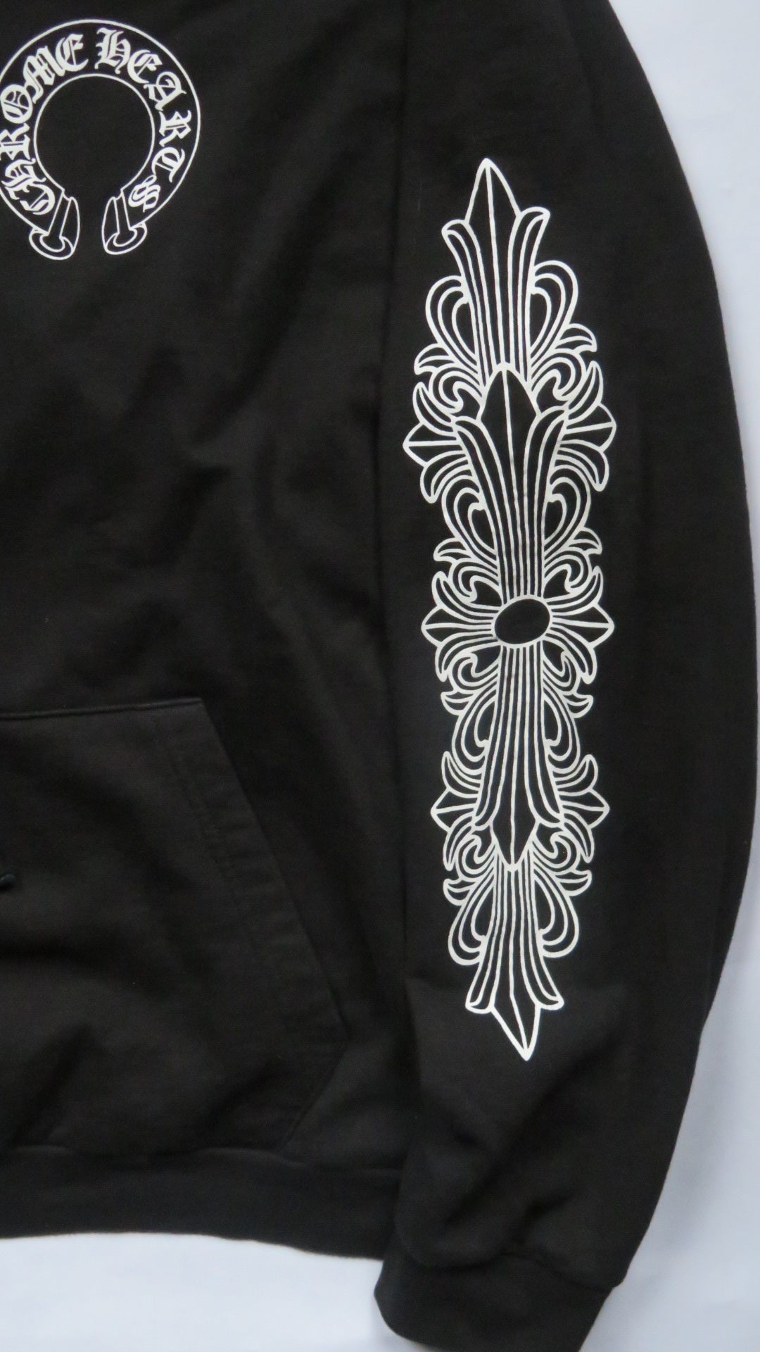 Chrome Hearts Horseshoe Floral Hoodie