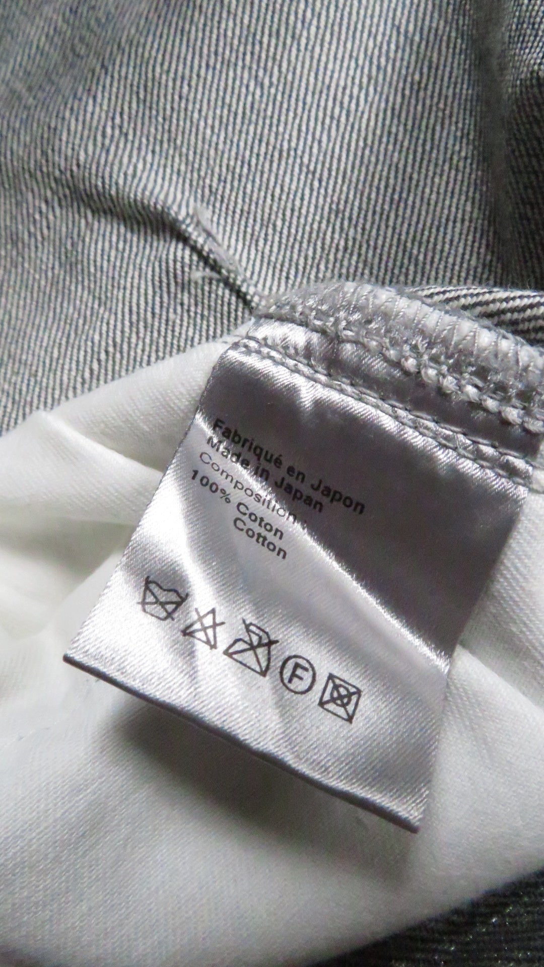 Dior Homme FW06 Radioactive Clawmark Denim