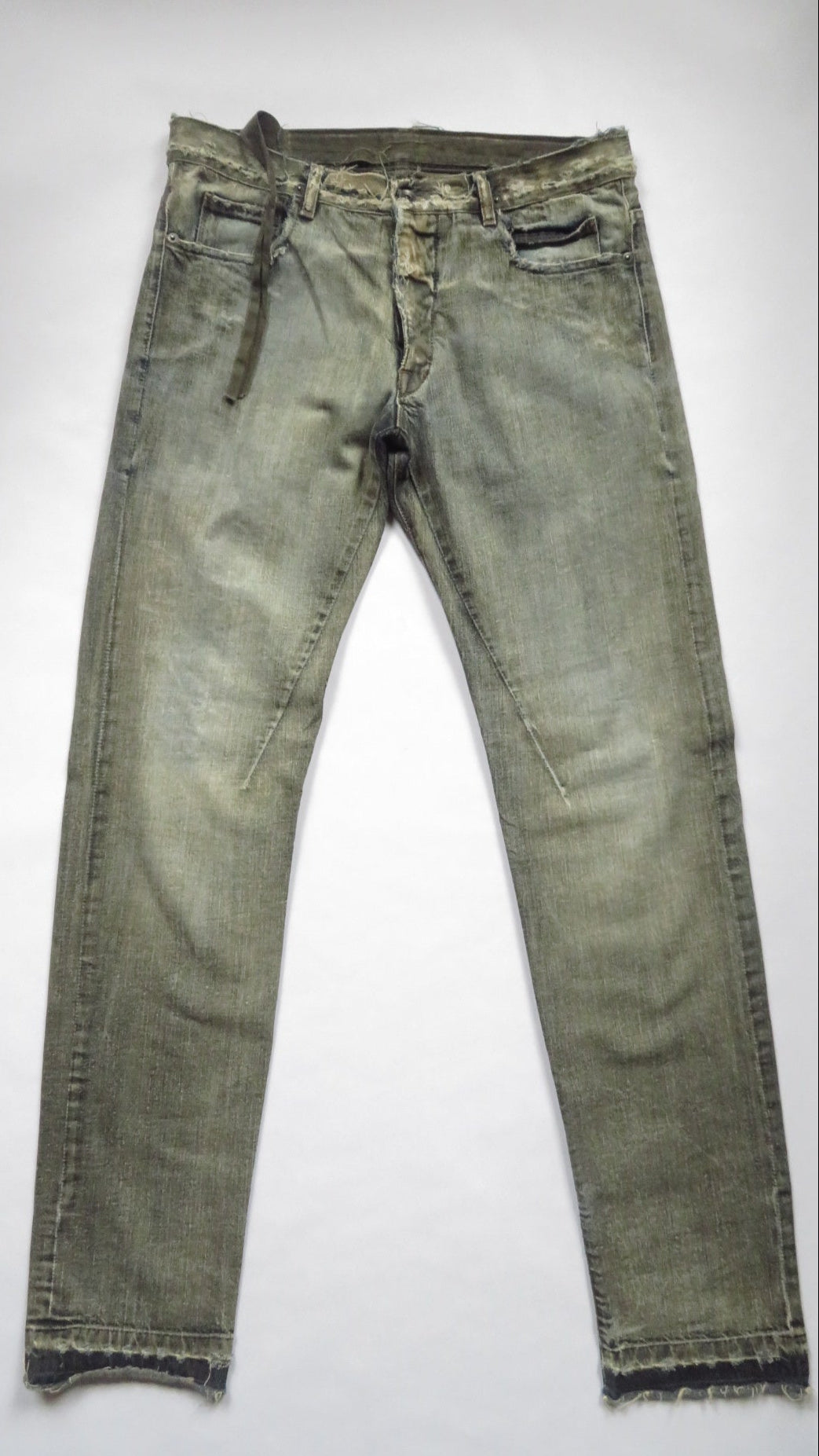 Rick Owens Vintage DNA Dust Detroit Cut Jeans