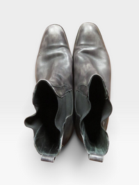 Dior Homme AW07 'Navigate' Grey Chelsea Boots by Hedi Slimane