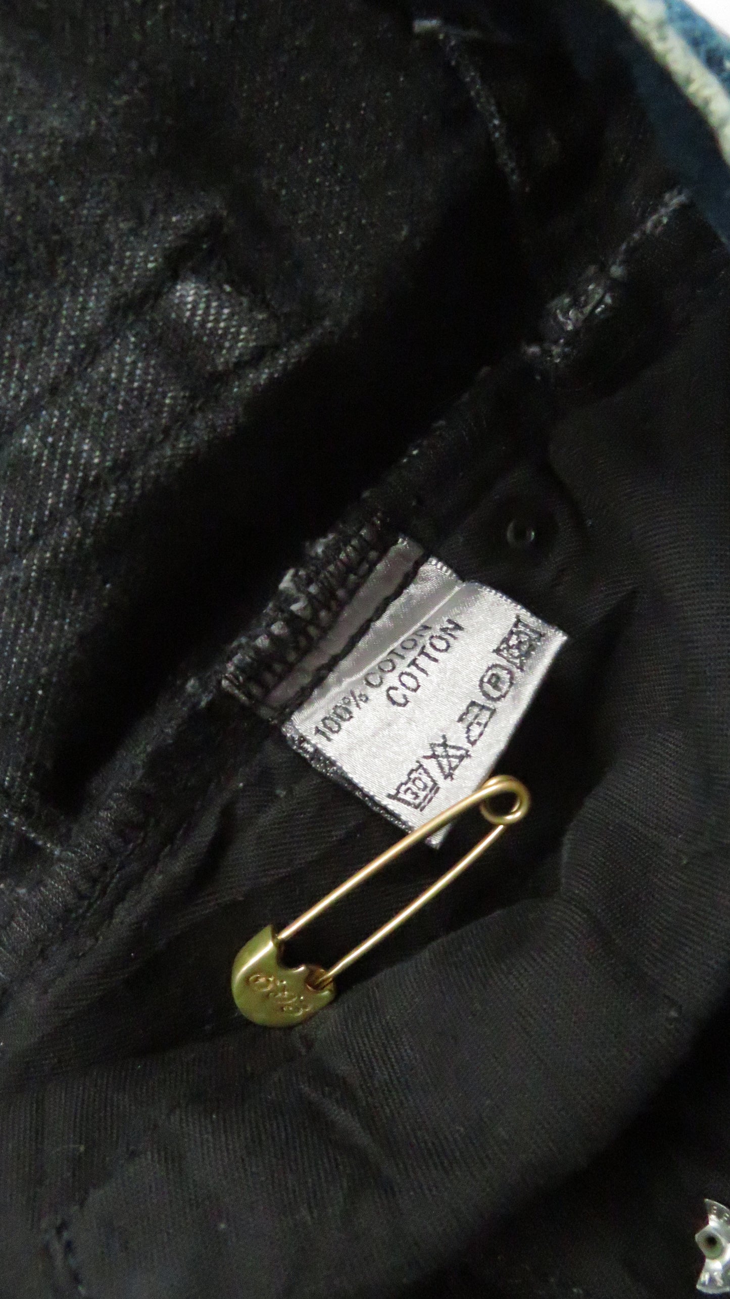 Dior Homme AW06 Cummerbund Denim