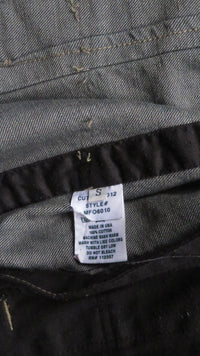 Rick Owens Olmar & Mirta 2004 Slab Burnout Waxed Denim Jacket