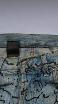 Dior Homme SS15 Script Denim