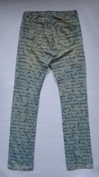Dior Homme SS15 Script Denim