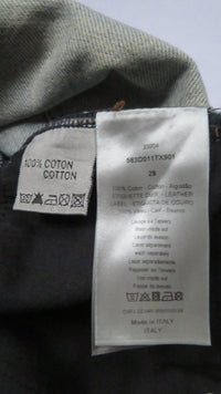 Dior Homme SS15 Script Denim