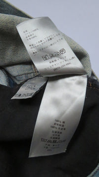 Dior Homme SS15 Script Denim