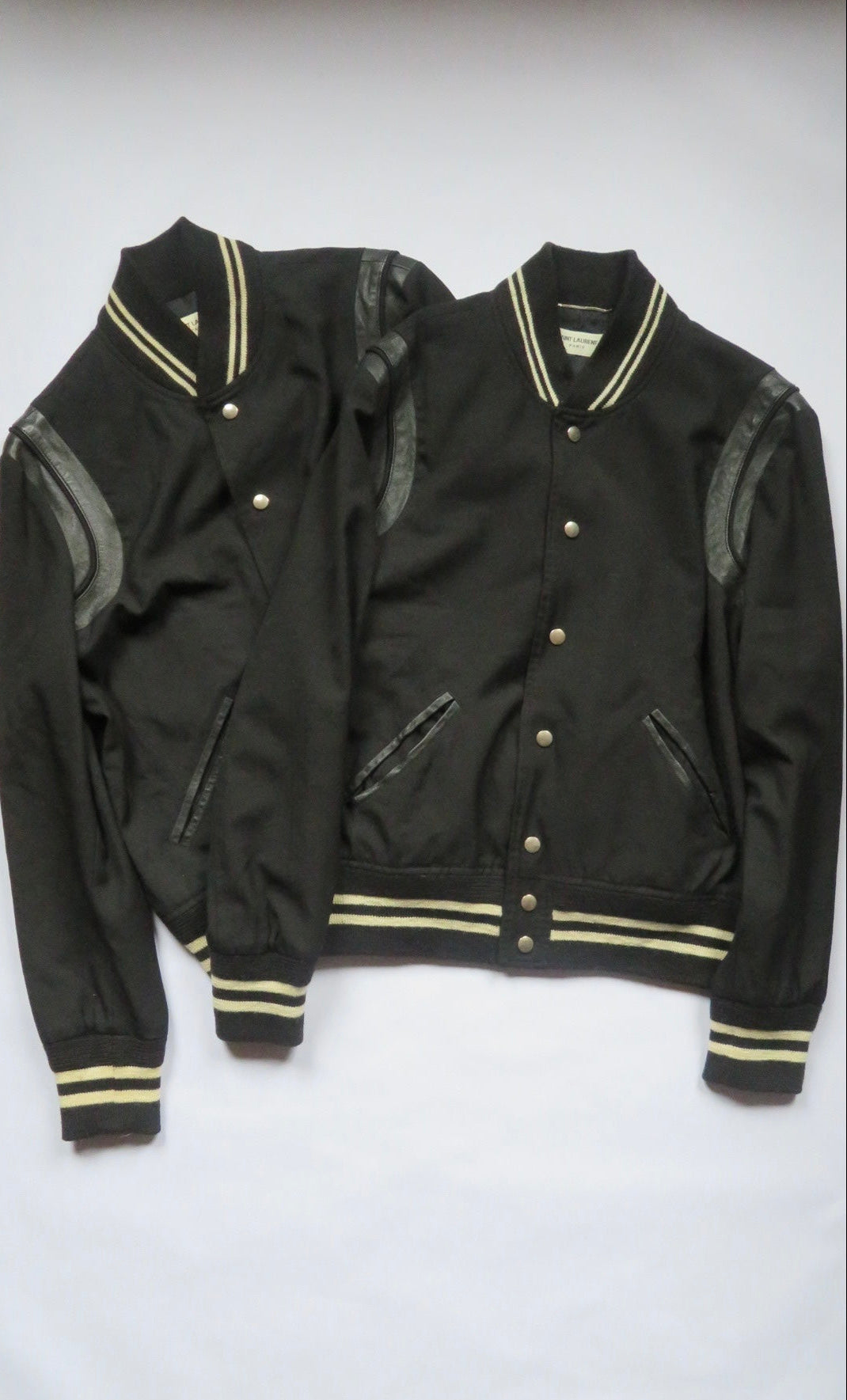 Saint Laurent Paris Black Teddy Jacket