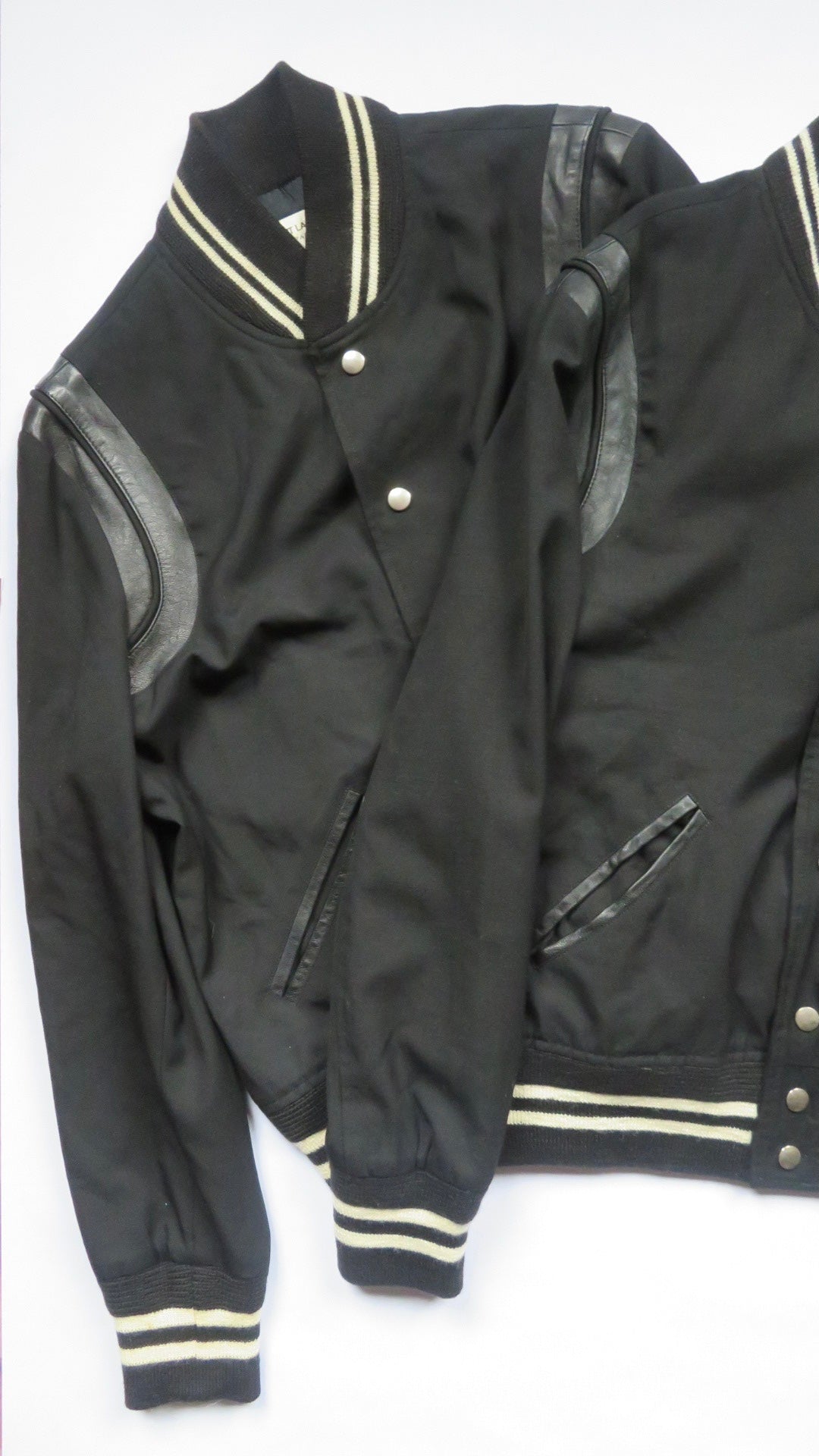 Saint Laurent Paris Black Teddy Jacket