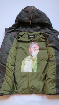 Raf Simons AW15 Camouflage Guitar Boy Puffer