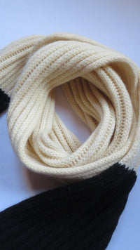Dior Homme AW06 'These Grey Days" Split Scarf