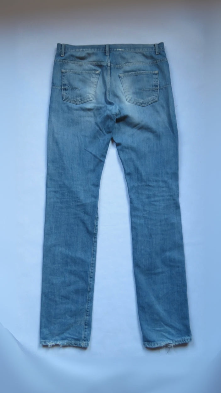 Dior Homme AW11 Distressed Denim