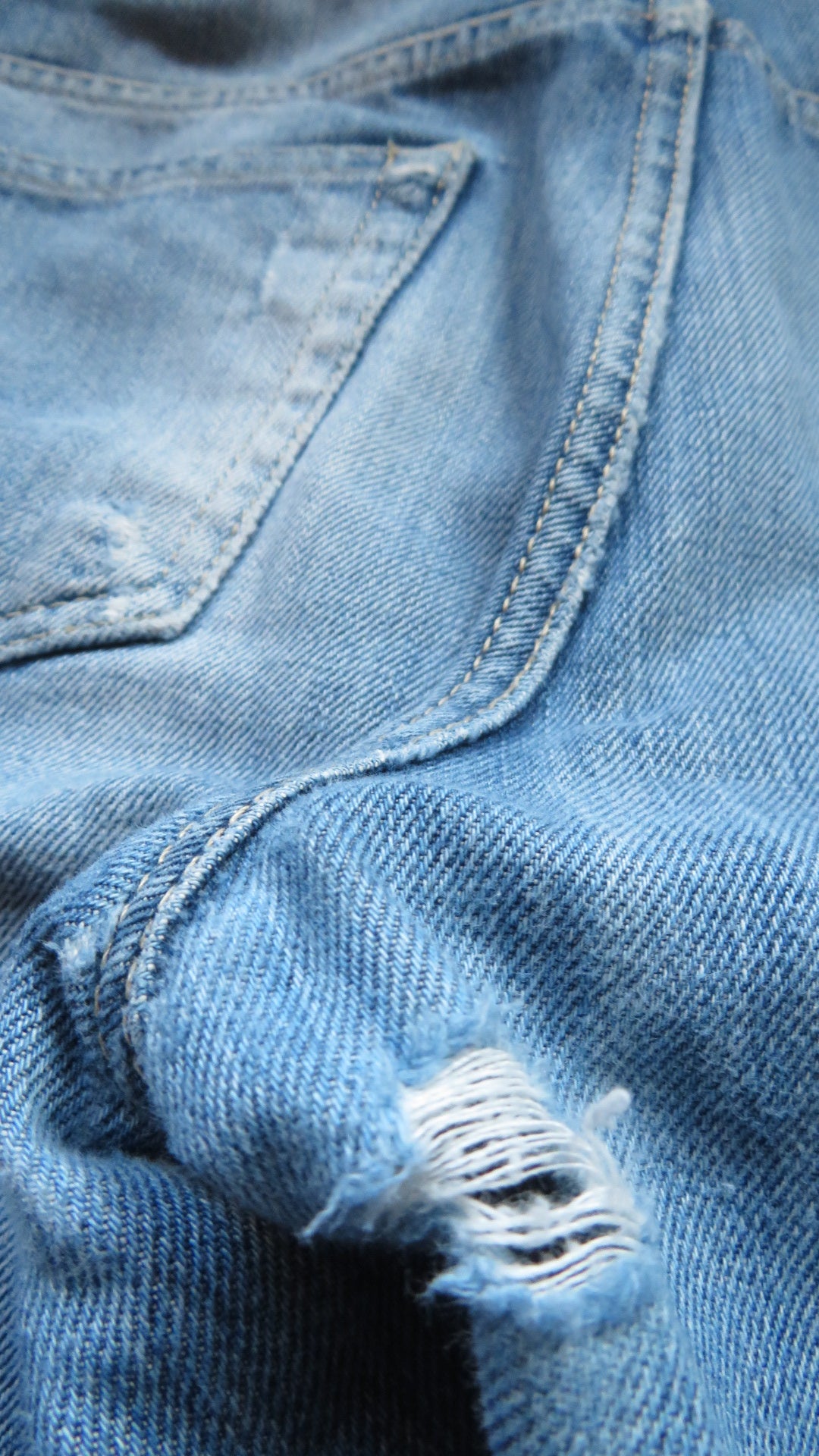 Dior Homme AW11 Distressed Denim