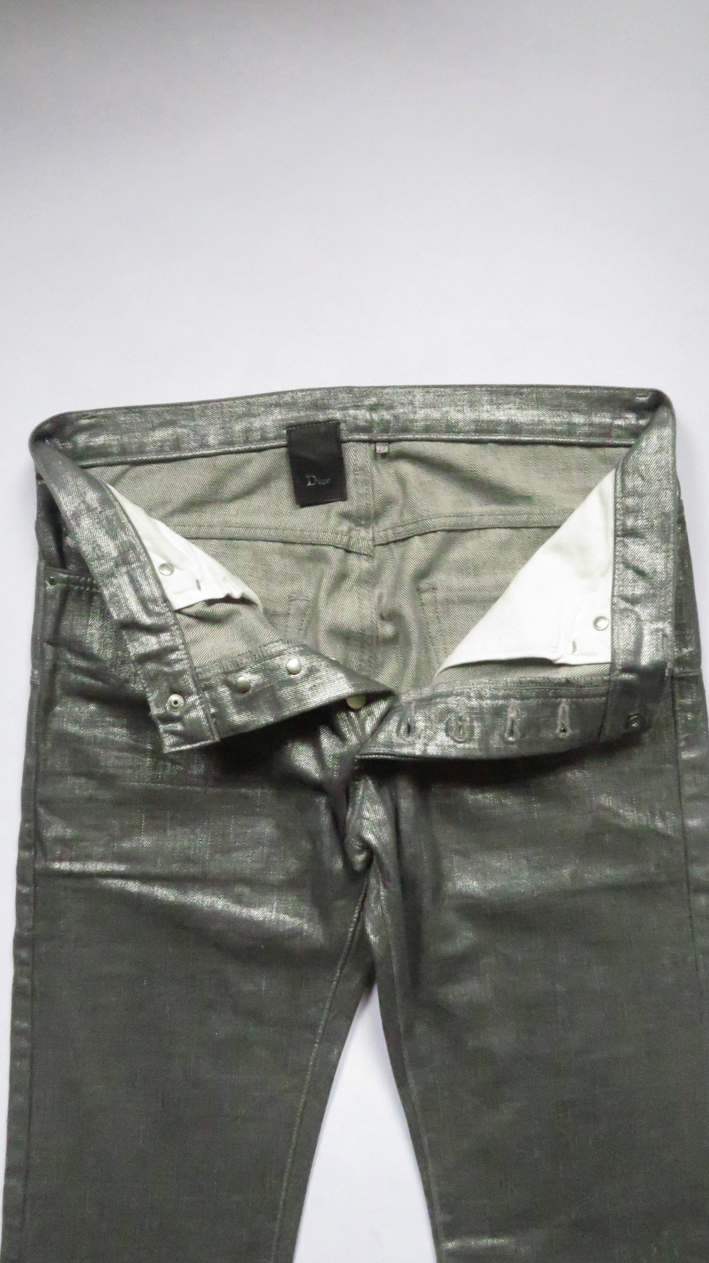 Dior Homme FW06 Radioactive Clawmark Denim