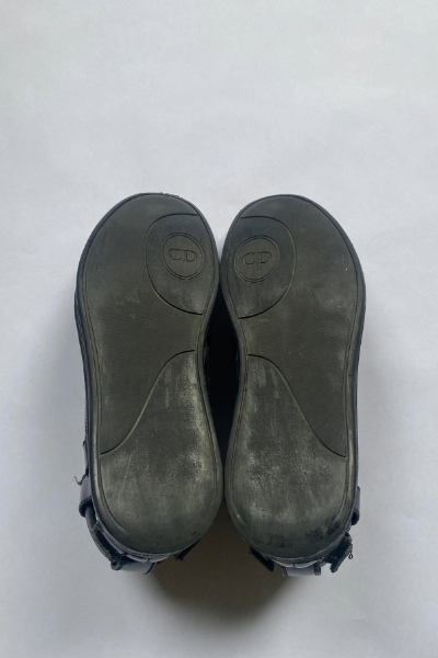 Dior Homme FW08 Patent Leather Strap Sneaker