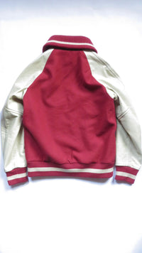 Number Nine AW08 'My Own Private Portland' Red Varsity Jacket