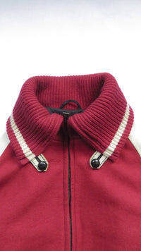Number Nine AW08 'My Own Private Portland' Red Varsity Jacket