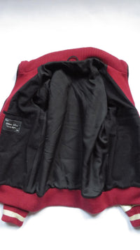 Number Nine AW08 'My Own Private Portland' Red Varsity Jacket