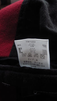 Number Nine AW08 'My Own Private Portland' Red Varsity Jacket
