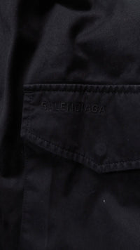 Balenciaga AW19 Military Swing Parka
