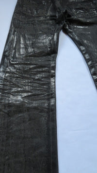 Dior Homme AW03 Black Luster Waxed Denim