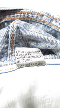 Dior Homme SS07  'We look good together' Spiderweb Denim