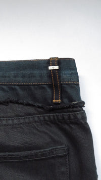 Dior Homme AW06 'These Grey Days' Cummerbund Bootcut Denim