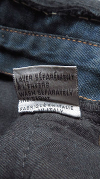 Dior Homme AW06 'These Grey Days' Cummerbund Bootcut Denim