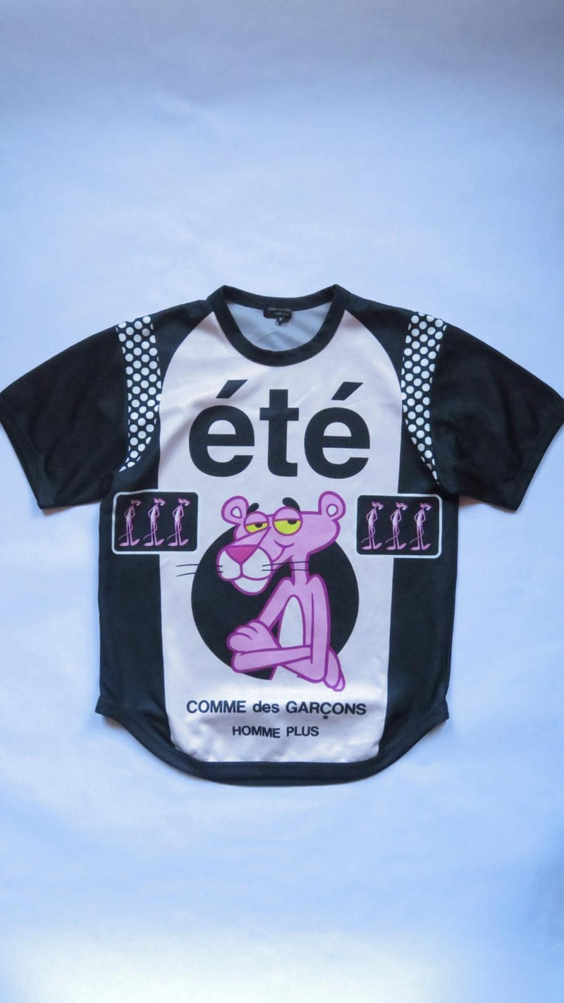 Comme Des Garcons Homme Plus SS2005 Pink Panther Cycling T-Shirt