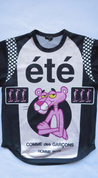 Comme Des Garcons Homme Plus SS2005 Pink Panther Cycling T-Shirt