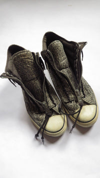 Number (N)ine AW09 Zip Hi-Top Sneaker