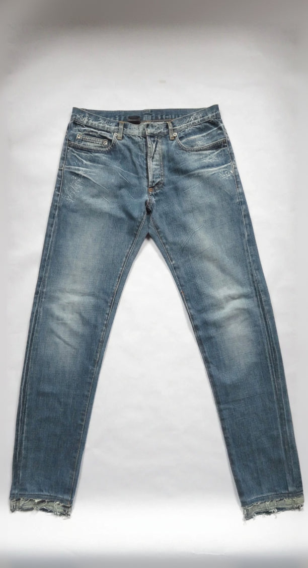 Dior Homme SS07  'We look good together' Spiderweb Denim