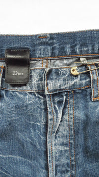 Dior Homme SS07  'We look good together' Spiderweb Denim