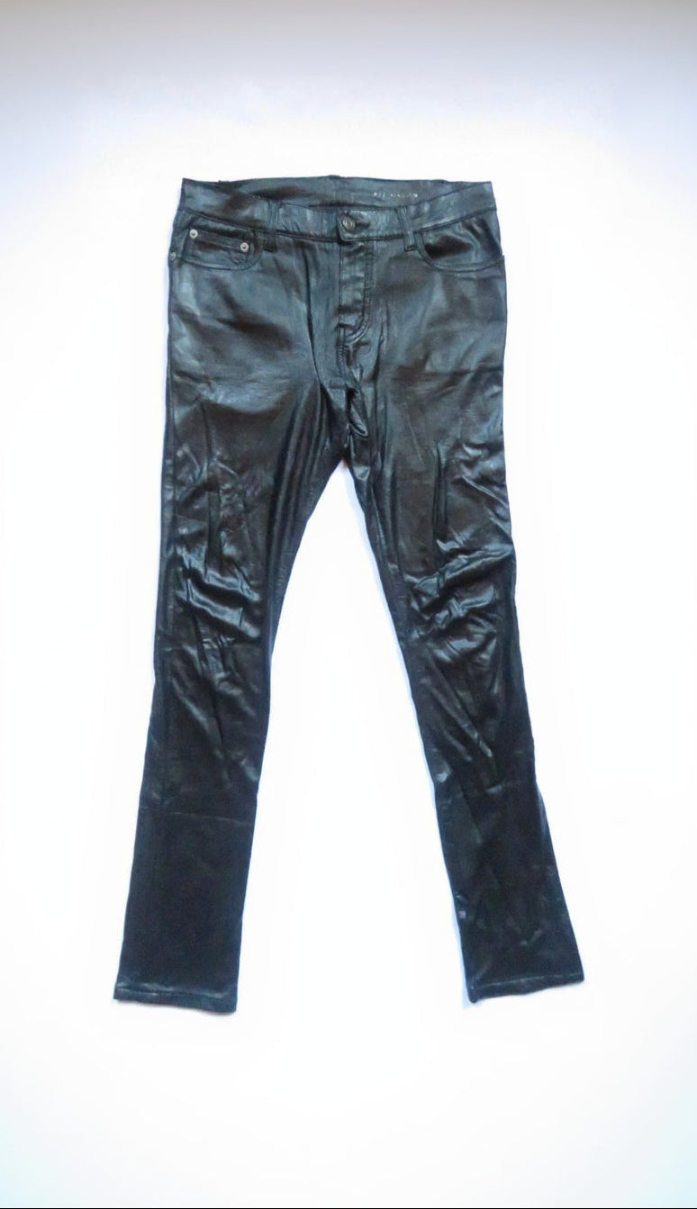 Saint Laurent Paris AW13 Faux Leather coated D02 pants