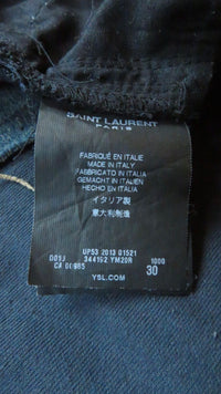Saint Laurent Paris AW13 Faux Leather coated D02 pants