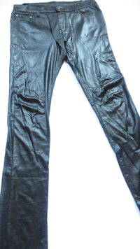 Saint Laurent Paris AW13 Faux Leather coated D02 pants