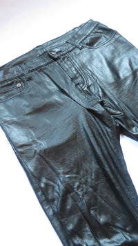 Saint Laurent Paris AW13 Faux Leather coated D02 pants